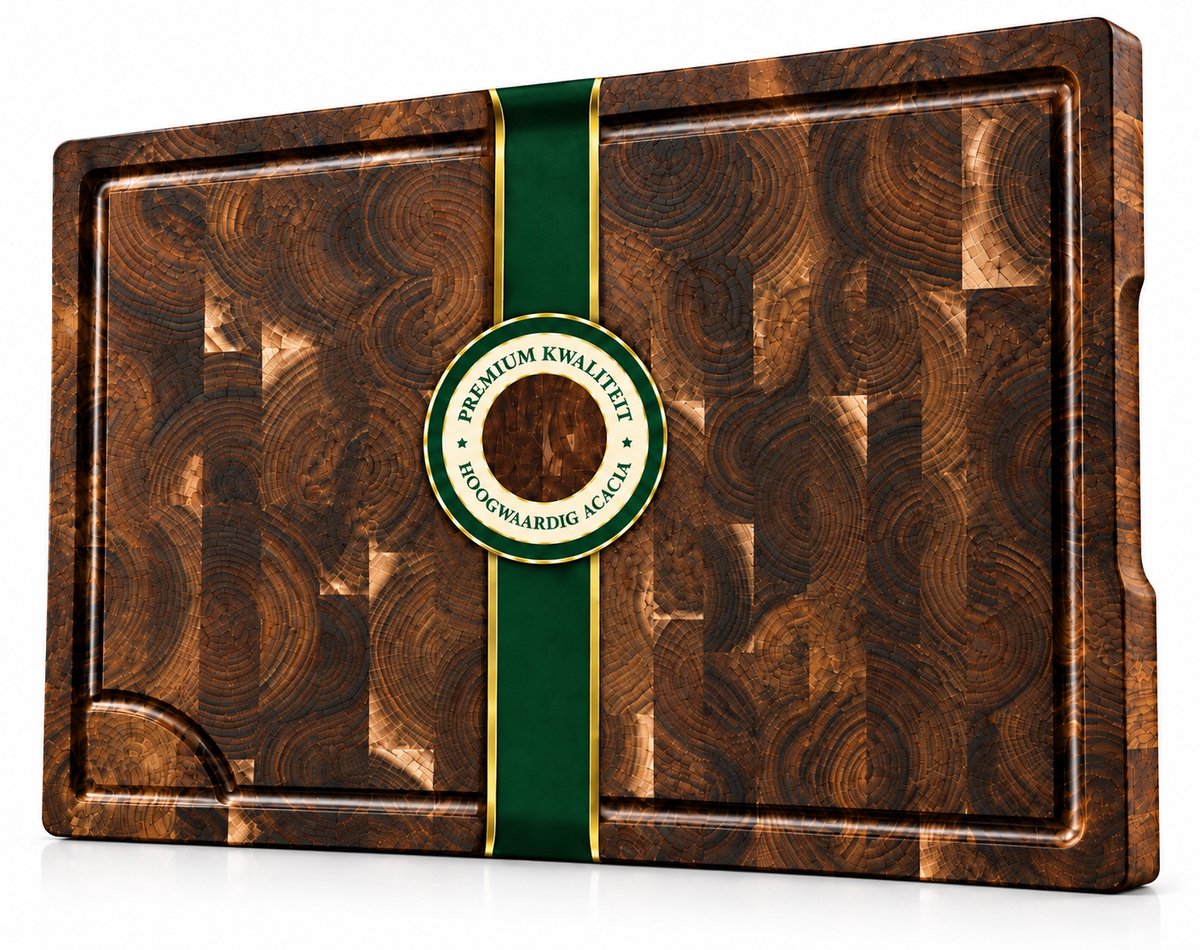 100% Acacia houten snijplank